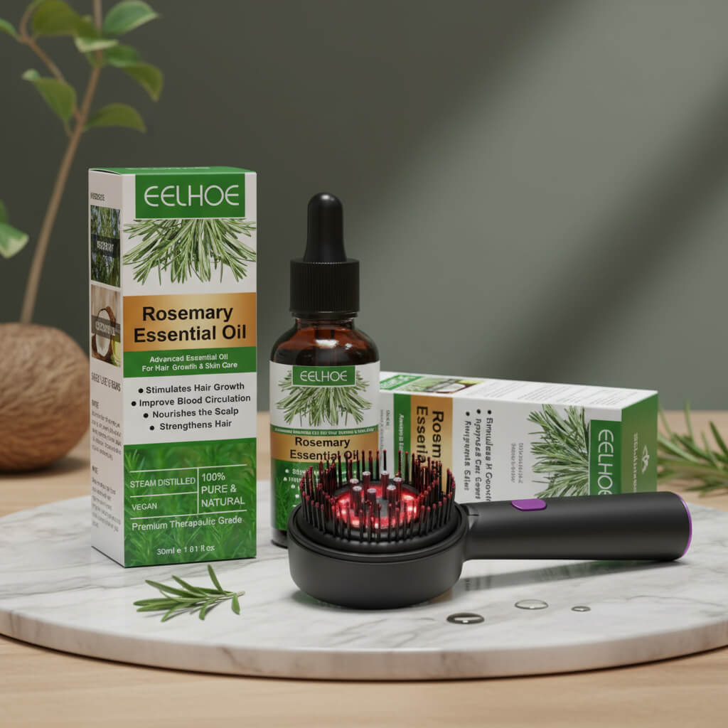 Huile Essentielle de Romarin – Stimulation & Force Naturelle