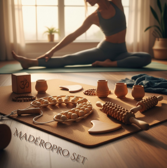MaderoPro Set – La Routine Complète de Madérothérapie à Domicile