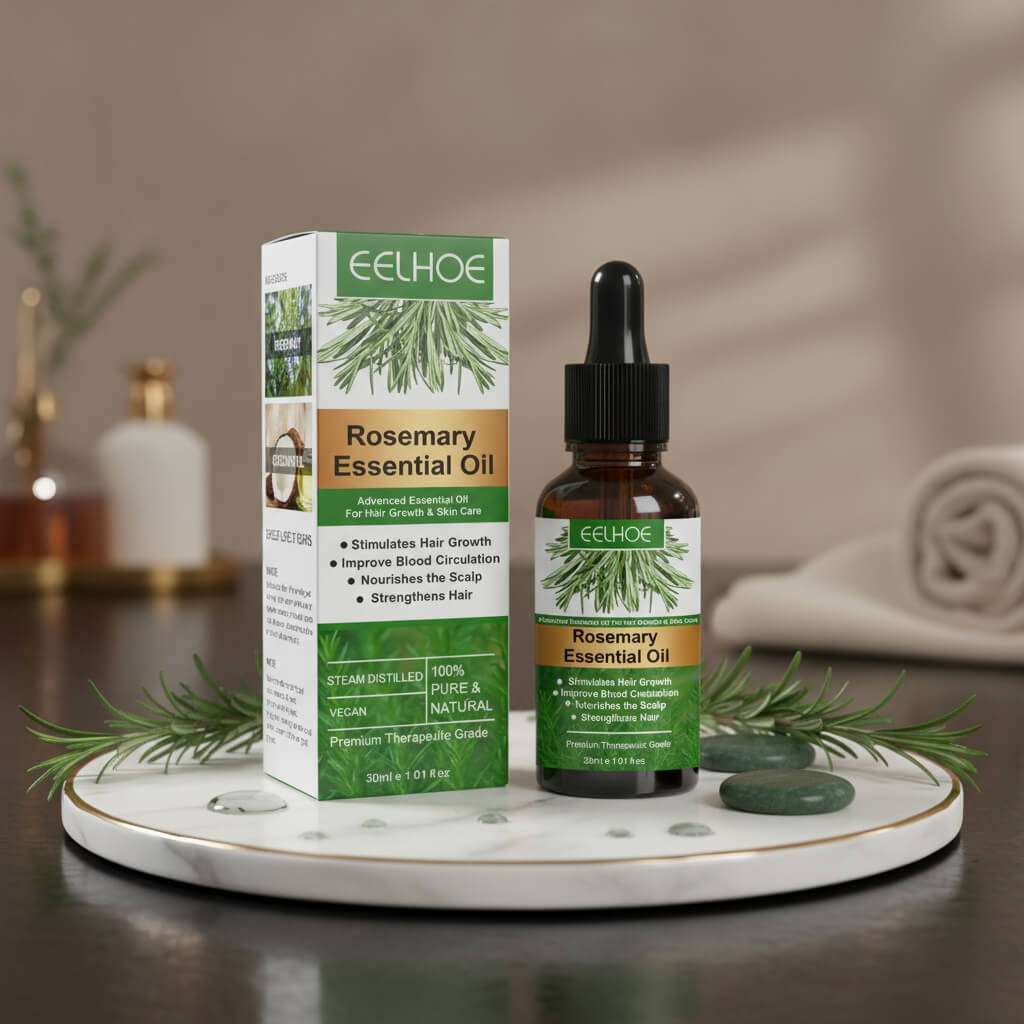 Huile Essentielle de Romarin – Stimulation & Force Naturelle