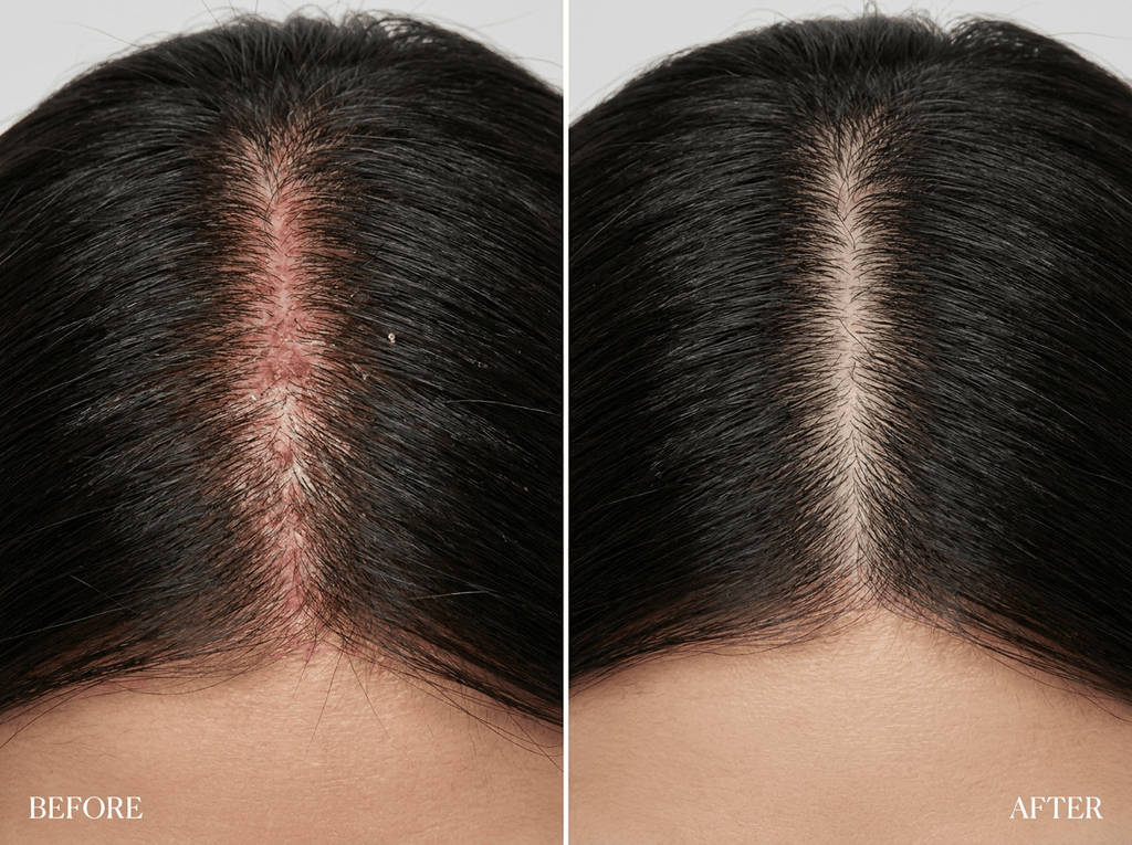 Solevia | Kopfhautmassagegerät · LED · Vibration · Öl-Infusion · Dichteres, Stärkeres Haar